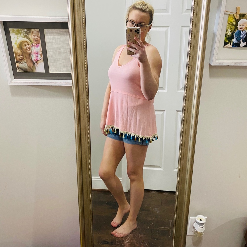 Pink tank